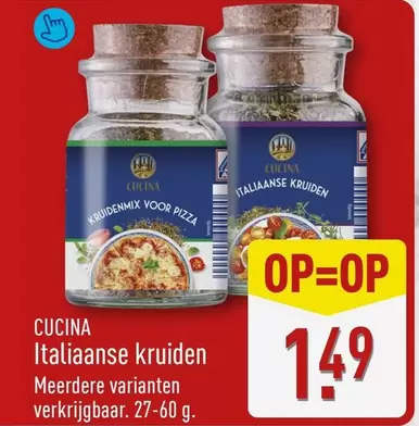 Kruidenmix voor Pizza / Italiaanse kruiden