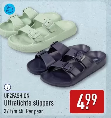 Ultralichte slippers