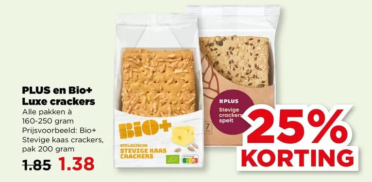 Bio - Luxe crackers