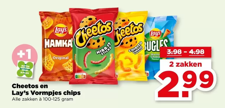 Lay's - Cheetos en Vormpjes chips