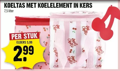 KOELTAS MET KOELELEMENT