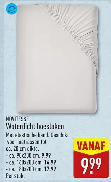 Waterdicht hoeslaken