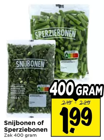 Snijbonen of Sperziebonen