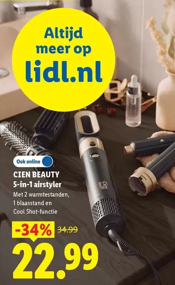 Op - CIEN BEAUTY 5-in-1 hairstyler