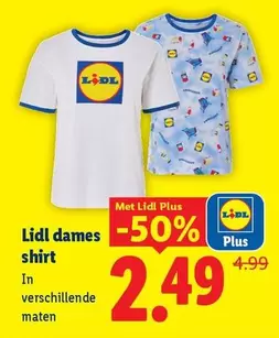 Lidl dames shirt