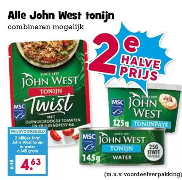 John West tonijn