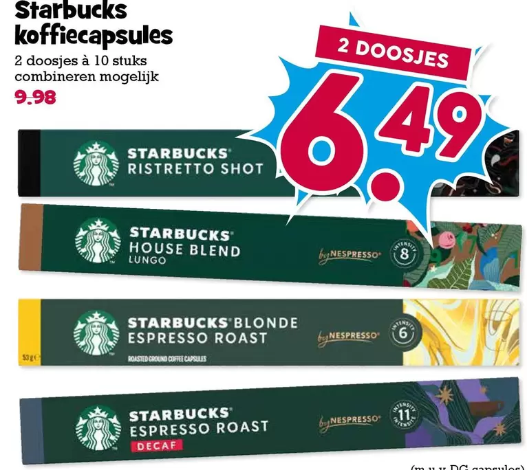 Starbucks - Koffiecupsules