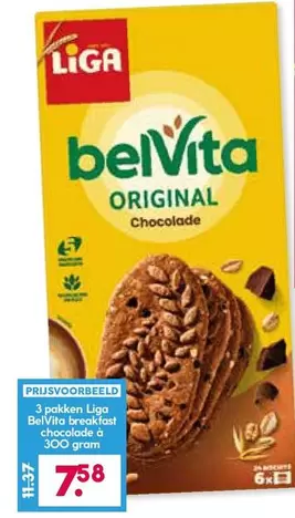 BelVita breakfast chocolate