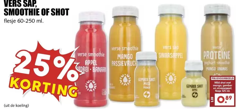 De - VERS SAP, SMOOTHIE OF SHOT