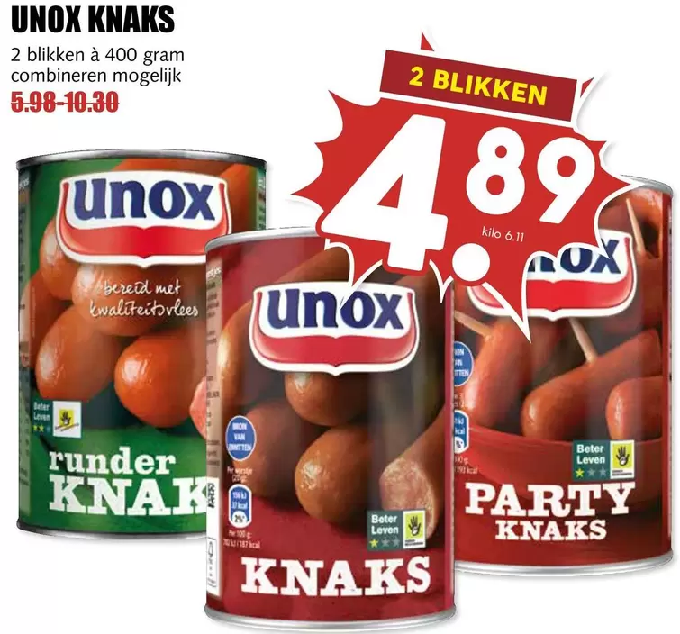 UNOX KNAKS