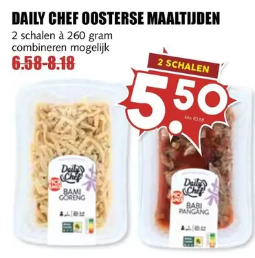 Chef - DAILY CHEF OOSTERSE MAALTIJDEN