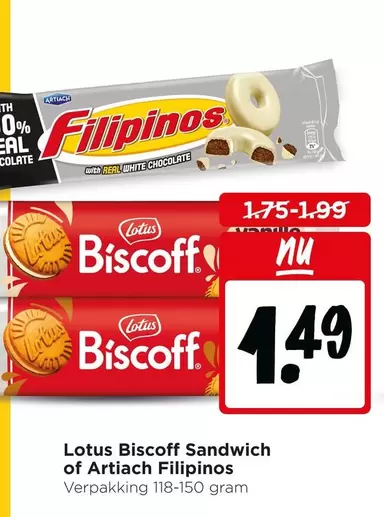 Real - Lotus Biscoff Sandwich of Artiach Filipinos