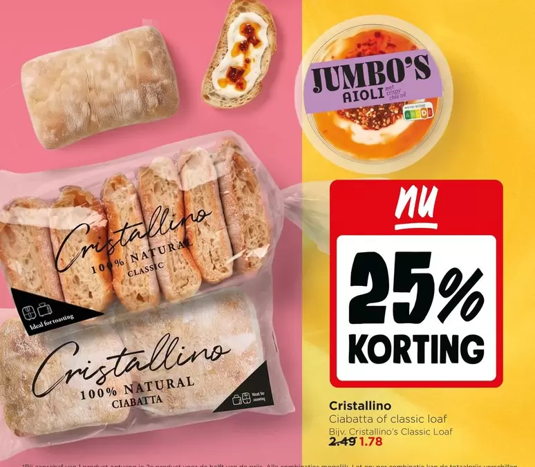 De - Cristallino Ciabatta