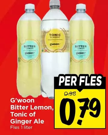 Bitter Lemon, Tonic of Ginger Ale