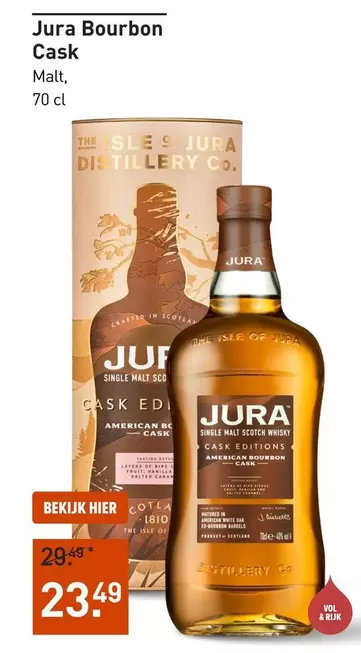 Jura - Bourbon Cask Malt
