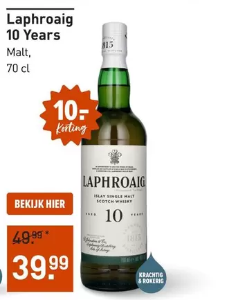Laphroaig 10 Years Malt