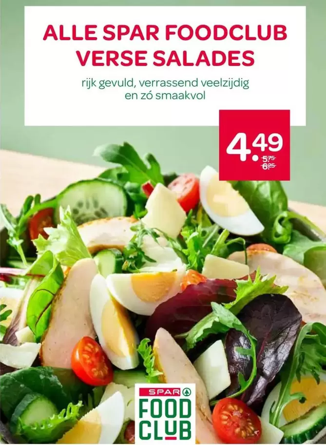 Club - ALLE SPAR FOODCLUB VERSE SALADES