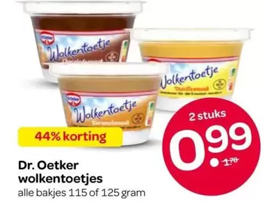 Dr. Oetker - Wolken Toetjes