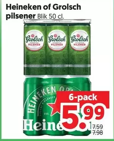 Heineken - pilsener Blik