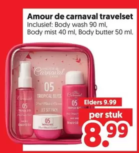 De - Amour de carnaval travelset