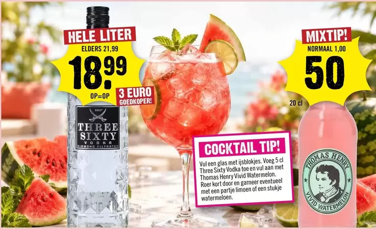 Euro - Three Sixty Vodka