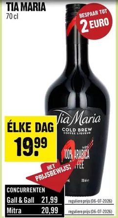 Euro - COLD BREW COFFEE LIQUEUR