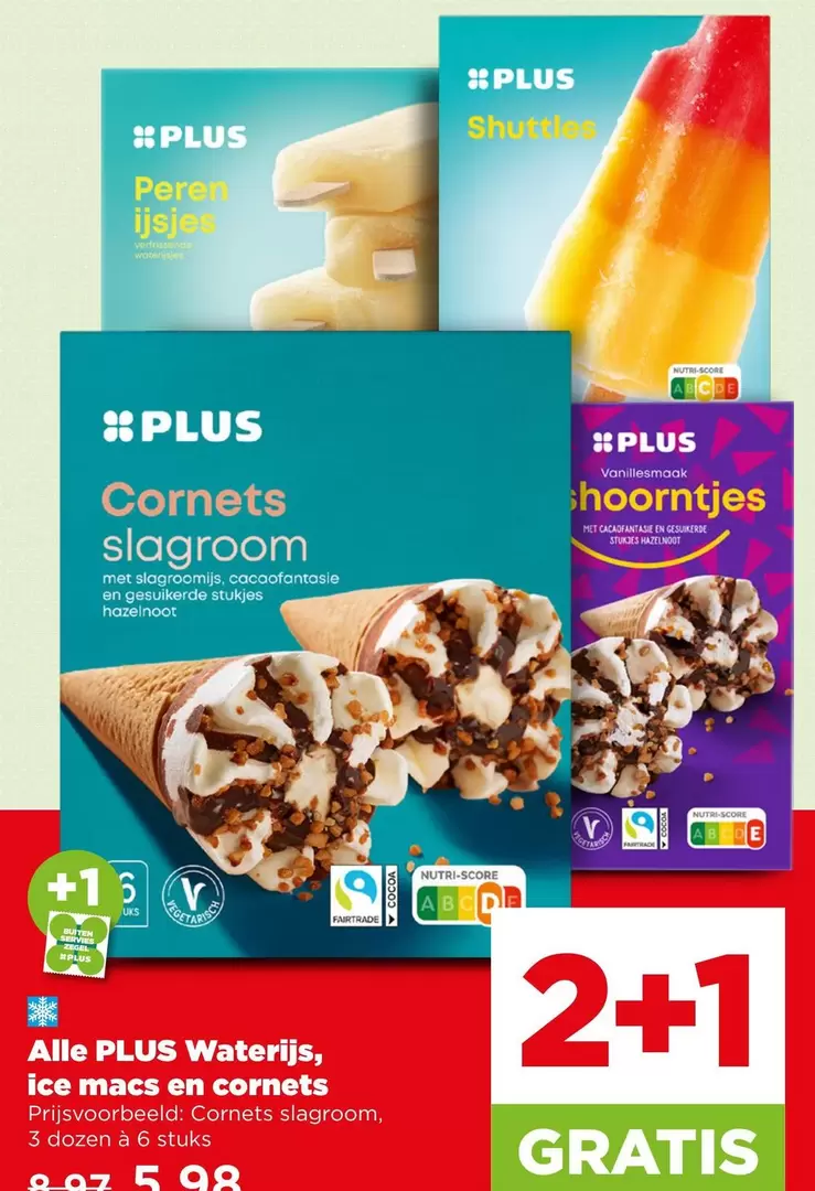 Ice - Waterijs, ice macs en cornets