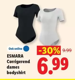 Corrigerend dames bodyshirt