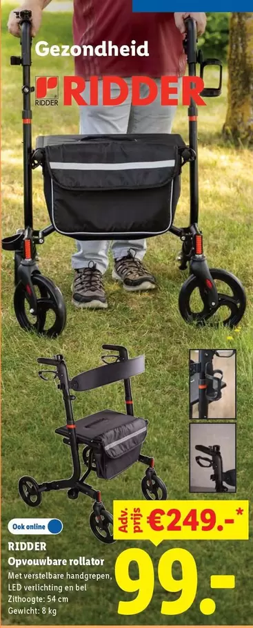 Opvouwbare rollator