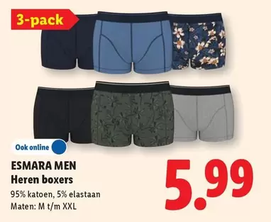 Heren boxers