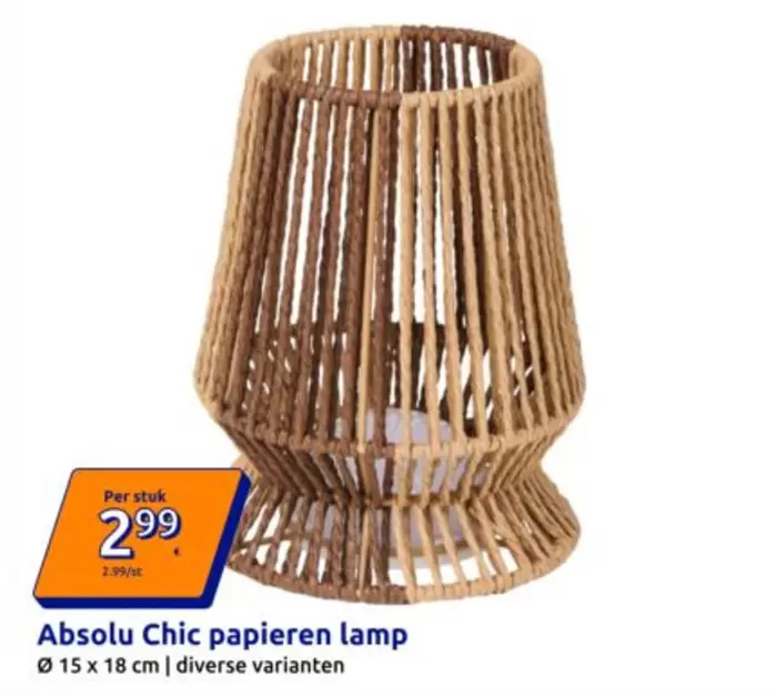 Papieren Lamp