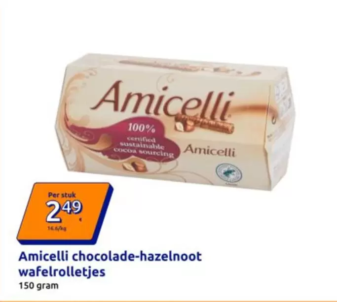 chocolade-hazelnoot wafelrolletjes