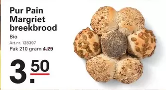 Bio - Margriet breekbrood
