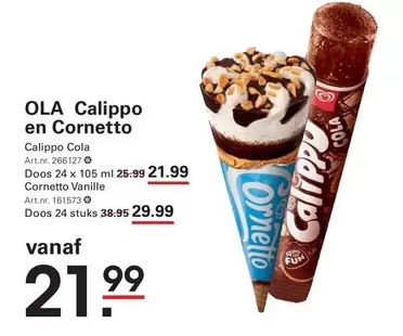 Fun - OLA Calippo en Cornetto