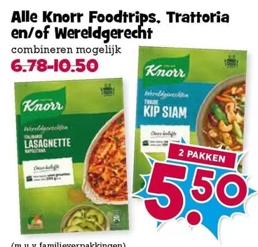 Knorr - Foodtrips. Trattoria en/of Wereldgerecht