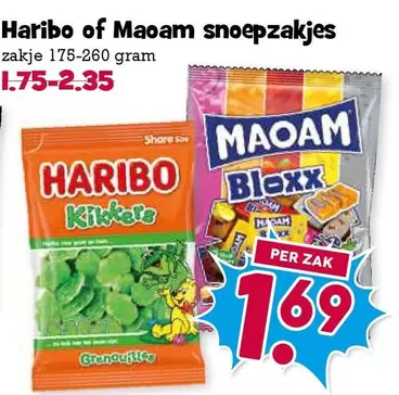 Haribo - Snoepzakjes