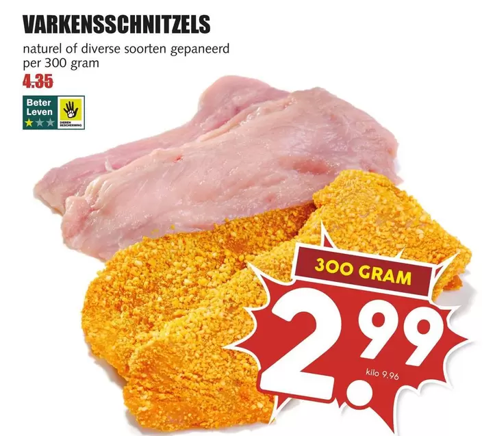 Varkensschnitzels