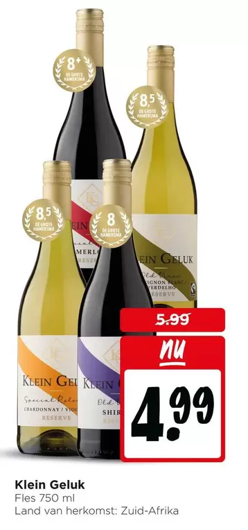 De - Fles 750 ml