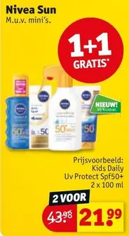 Nivea - Sun M.U.V. mini's