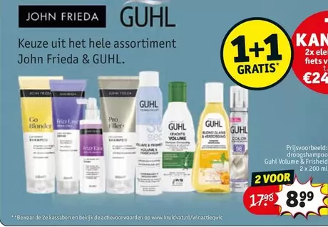 De - John Frieda & GUHL