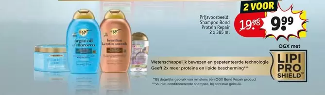 Shampoo Bond Protein Repair
