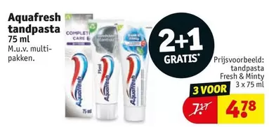 Aquafresh -  tandpasta
