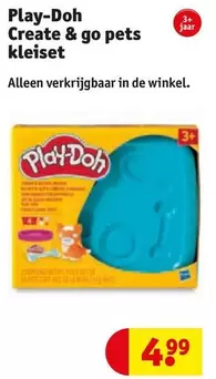 Play-Doh - Create & go pets kleiset