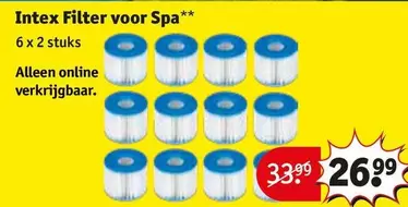 Intex - Filter voor Spa