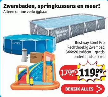 Bestway - Zwembaden, springkussens en meer!