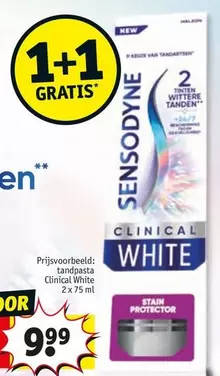 Sensodyne - tandpasta Clinical White