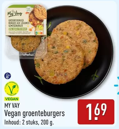 plant - Vegan groenteburgers