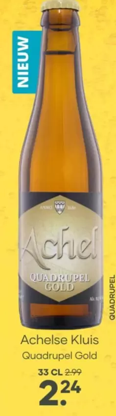 Achelse Kluis Quadrupel Gold