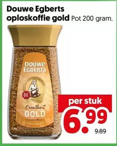 Douwe Egberts - Oploskoffie Gold