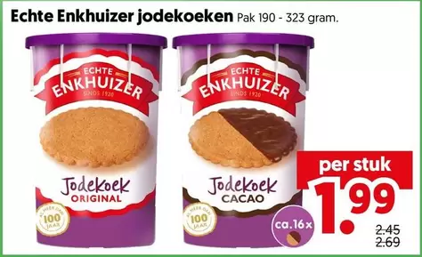 Echte Enkhuizer Jodekoeken